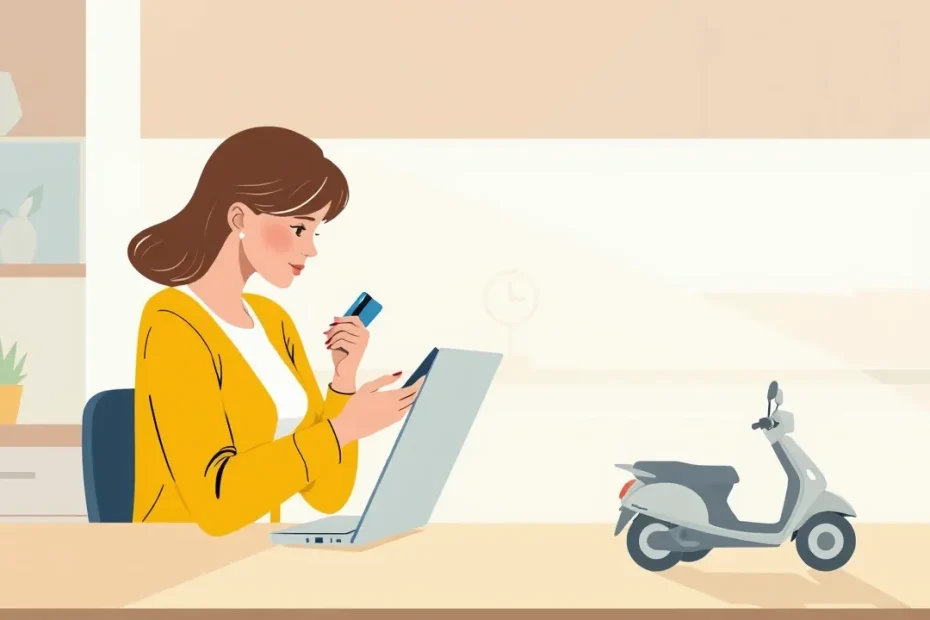 Vodič drží v ruke smartfón so zobrazeným digitálnym potvrdením o poistení vozidla