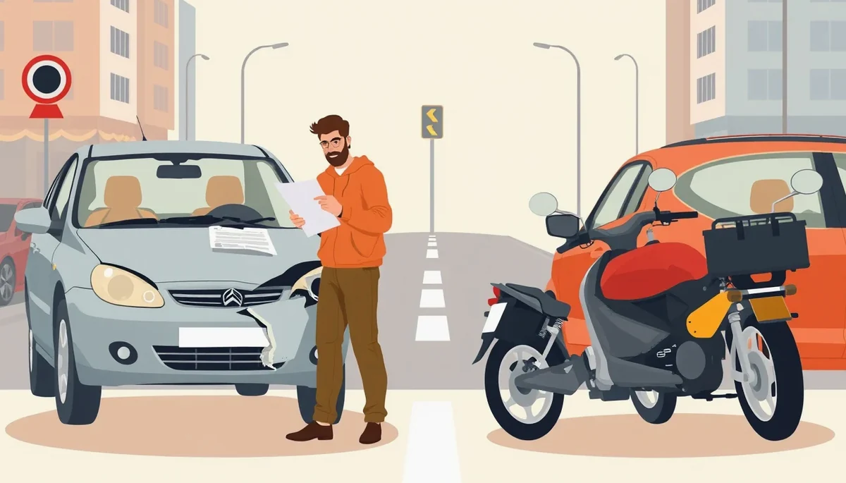 Policajná kontrola dokladov zahraničného vodiča pri osobnom automobile