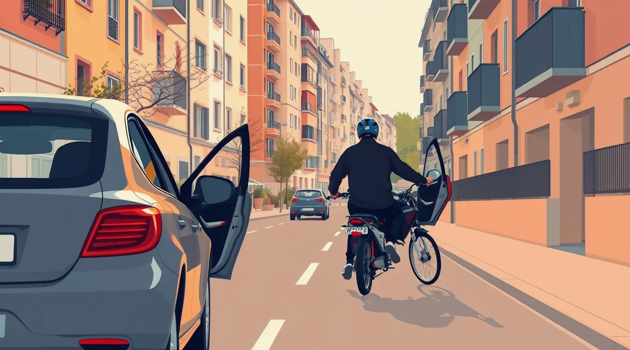 Policajná hliadka dokumentuje stopy a poškodenie bicykla po zrážke