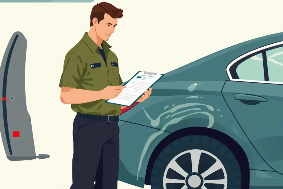 Detailné prezeranie poškriabaného autolaku po umytí v automatickej kefovej linke