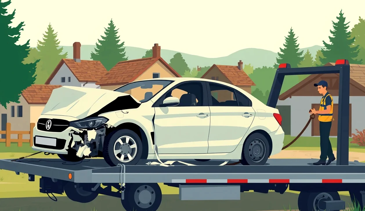 Mechanik kontroluje podvozok a predný nárazník firemného vozidla v zmluvnom servise