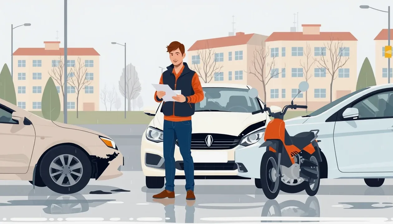 Detailný pohľad na tachometer a počítadlo najazdených kilometrov v osobnom automobile