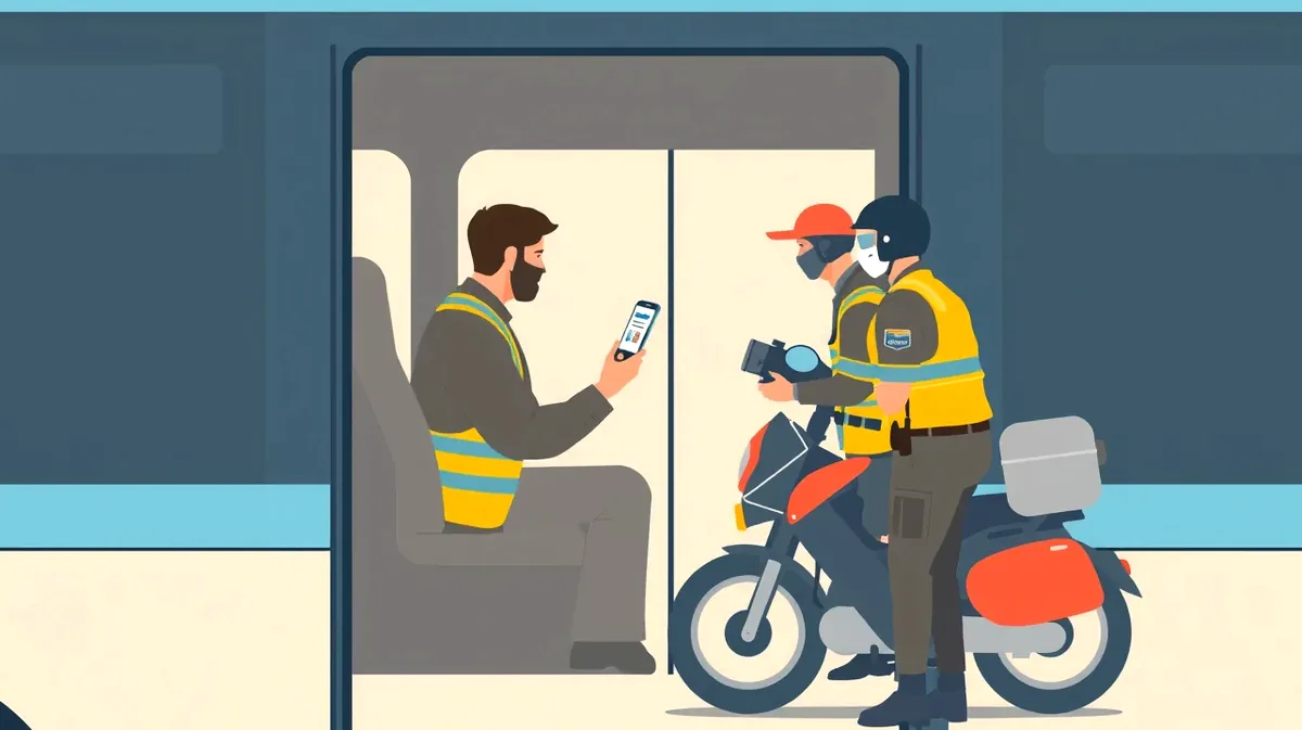 Kontrola podvozku a technického stavu autobusu na stanici technickej kontroly