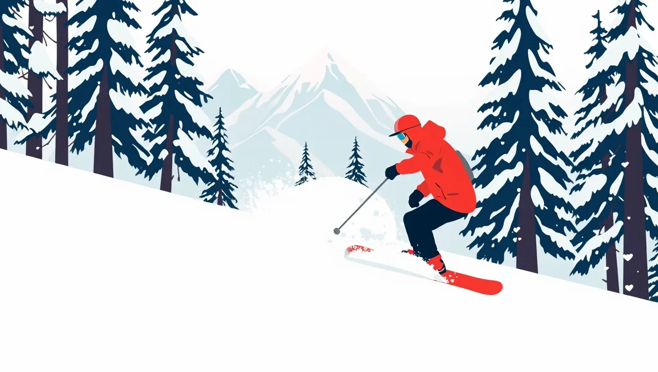 Snowboardista stojaci na zasneženom hrebeni hory s doskou v ruke