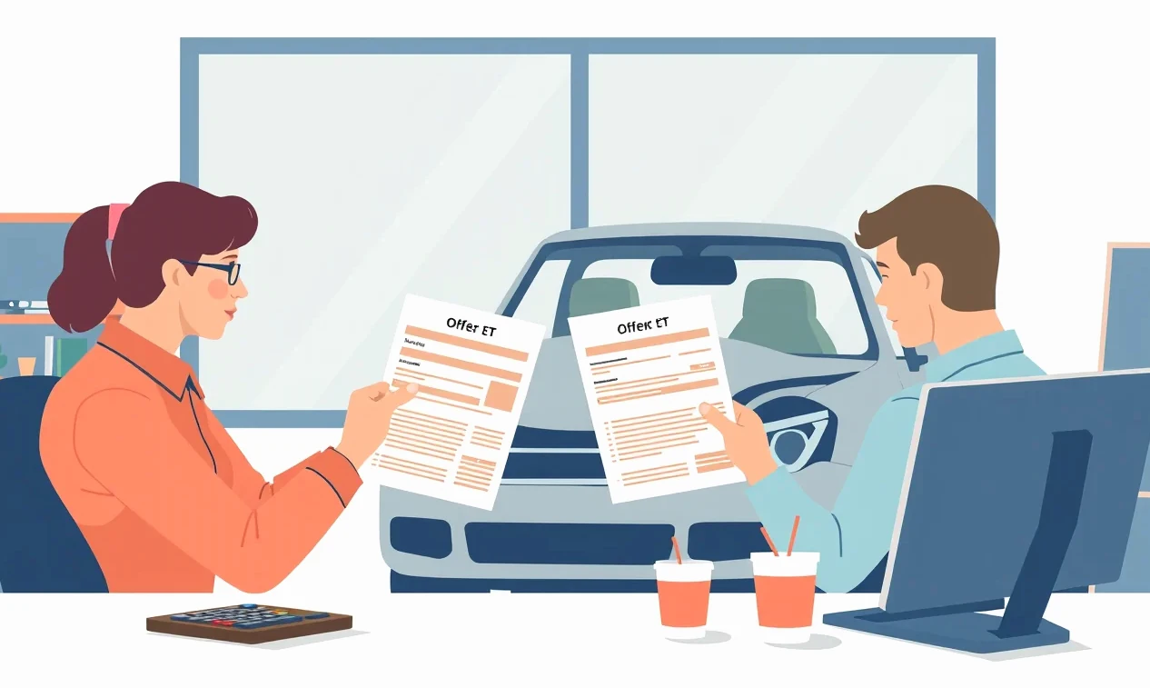Automechanik kontroluje lak a karosériu auta počas vstupnej obhliadky