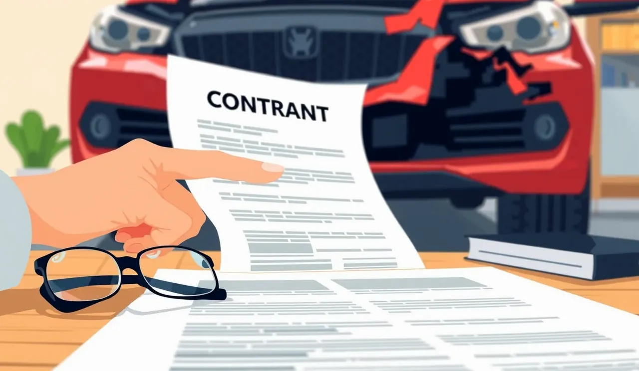 Detail praskliny na čelnom skle automobilu po zásahu odleteným kamienkom
