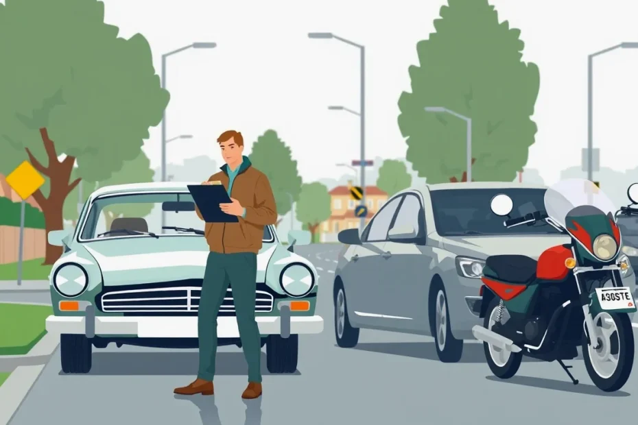 Historický automobil pripravený na obhliadku a schválenie technickej spôsobilosti